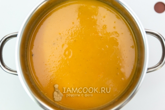 Рецепт крем-супа из красной чечевицы (без картофеля)