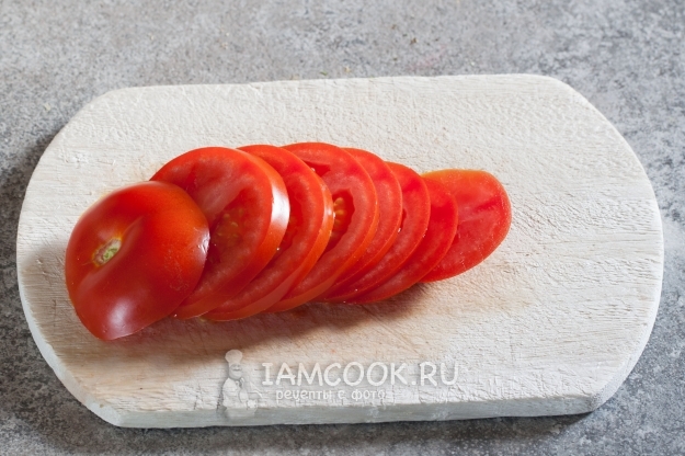 Порезать помидор