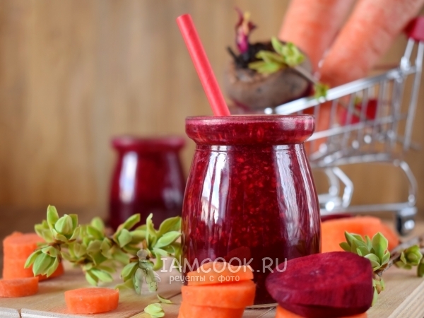 Смузи из свеклы и моркови — рецепт с фото пошагово