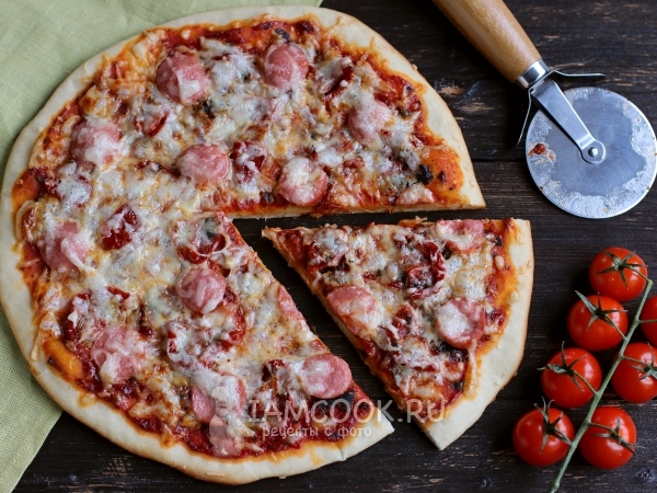 Пицца с вялеными помидорами — рецепт с фото пошагово