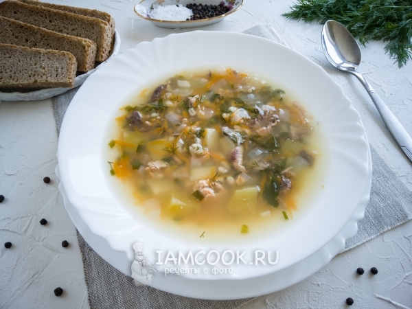 Рыбный суп с перловкой — рецепт с фото пошагово