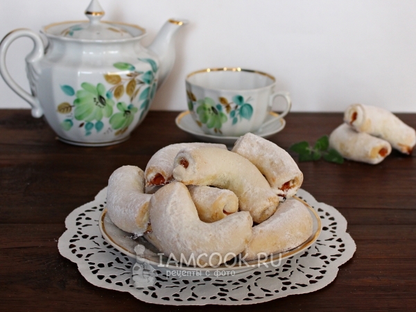 Кифлики (печенье) — рецепт с фото пошагово