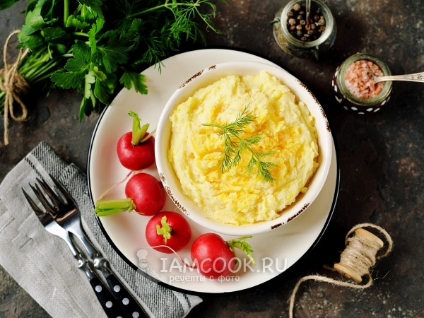 Картофельное пюре без молока — рецепт с фото пошагово