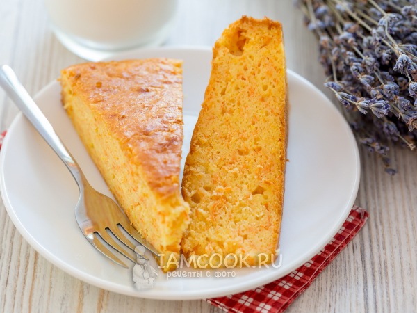 Морковно-апельсиновый пирог — рецепт с фото пошагово