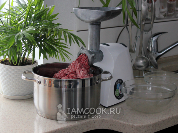 Фарш из свинины и говядины — рецепт с фото пошагово