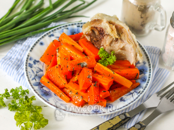 Карамелизированная морковь — рецепт с фото пошагово