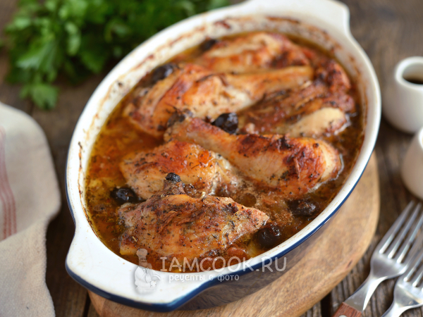 Курица по-провански — рецепт с фото пошагово