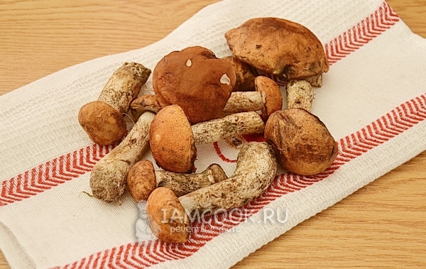 Подготовить грибы