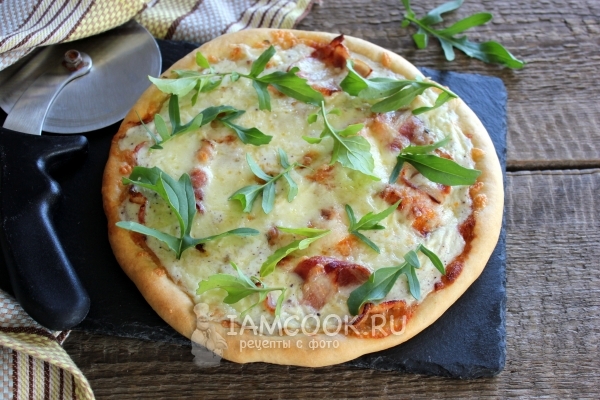 Готовая пицца «Карбонара»