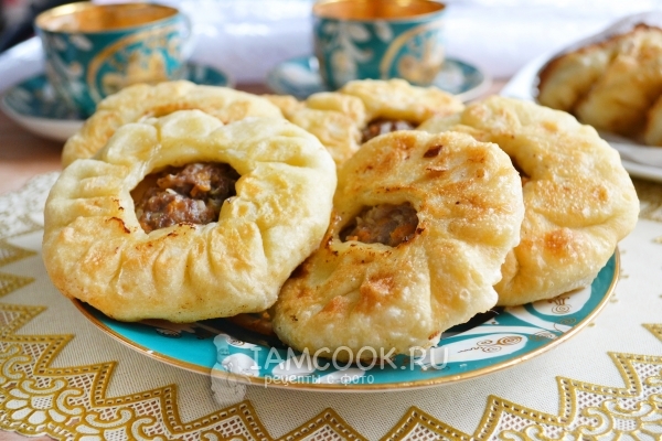 Рецепт татарских беляшей с мясом