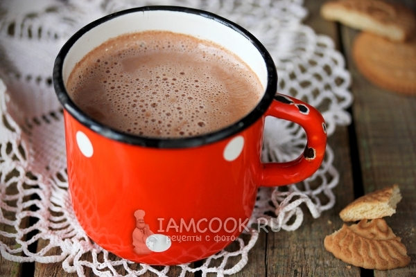 Рецепт какао с молоком