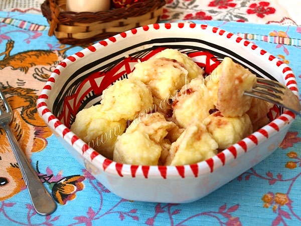 Ленивые творожные вареники с манкой