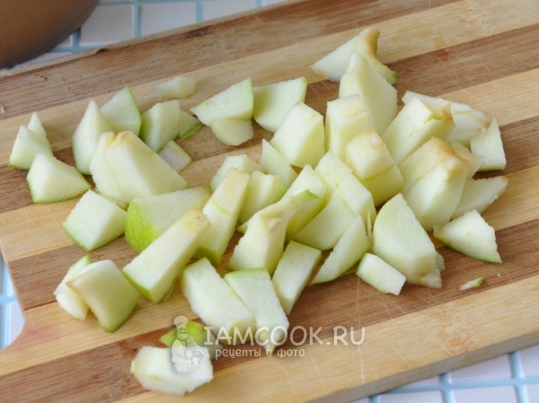 Порезать яблоко