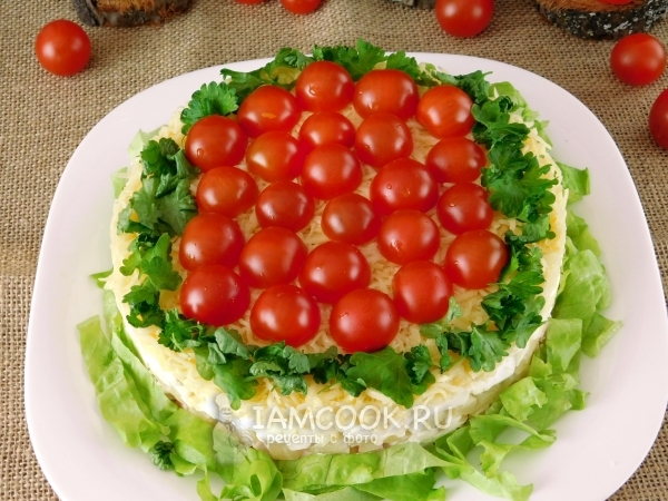 Готовый салат «Красная поляна»