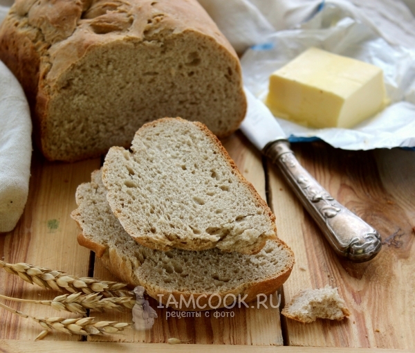 Фото пшенично-ржаного хлеба в хлебопечке