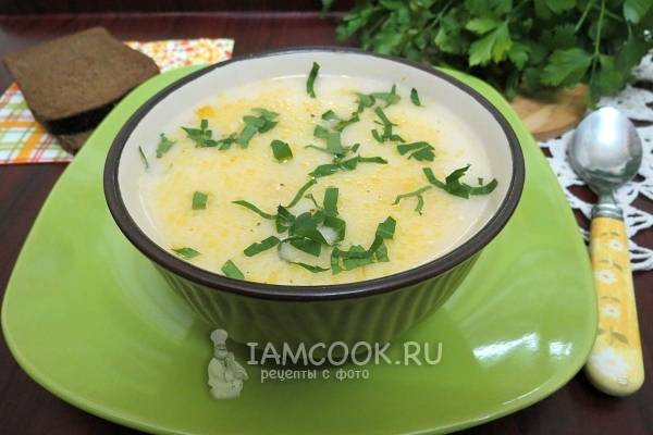 Сырный суп с колбасой рецепт – Европейская кухня: Супы. «Еда»