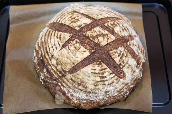 Фото цельнозернового хлеба без дрожжей в духовке