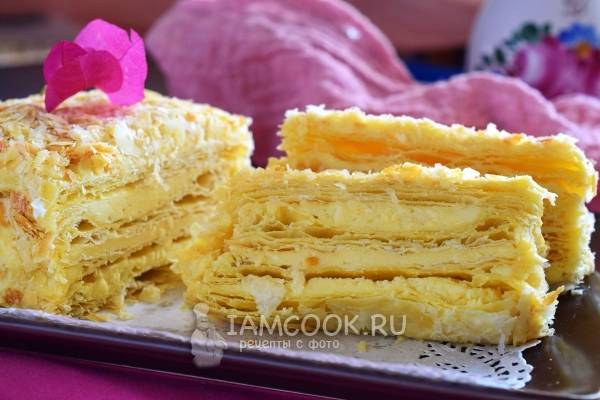 Рецепт классического рубленного торта с вареной сгущенкой