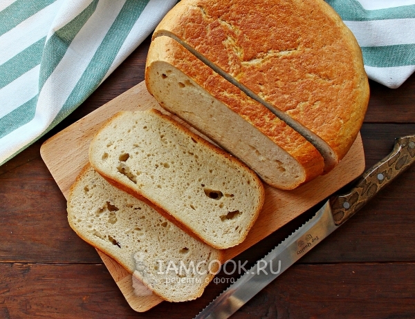 Рецепт хлеба с сухими дрожжами в мультиварке