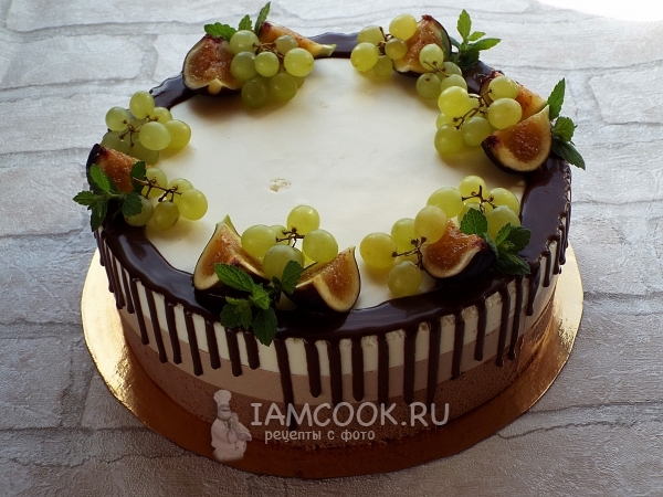 Торт Три Шоколада Рецепт С Фото