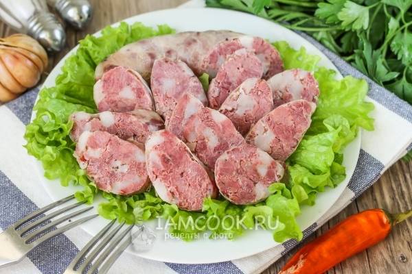 Колбаса из говядины - пошаговый рецепт с фото на gkhyarovoe.ru