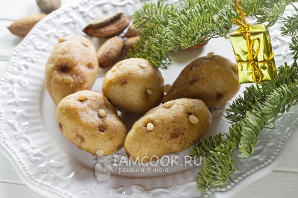 Рецепт пирожного «Картошка» из марципана