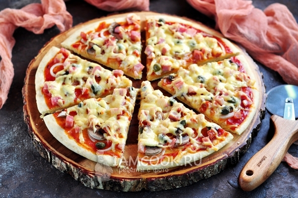 Рецепт хрустящего теста для пиццы