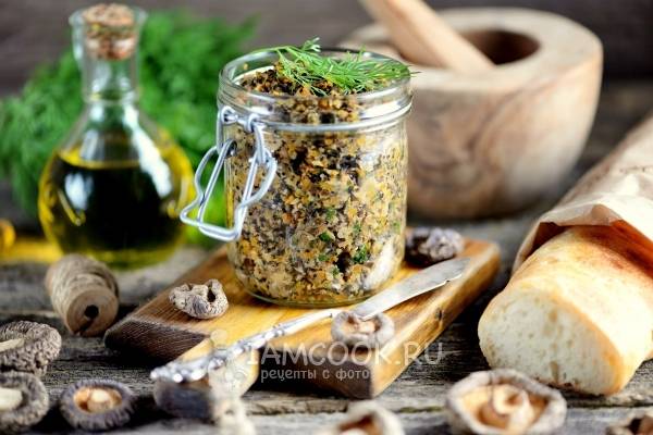 Грибная икра из сушеных и свежих грибов — рецепт с фото пошагово