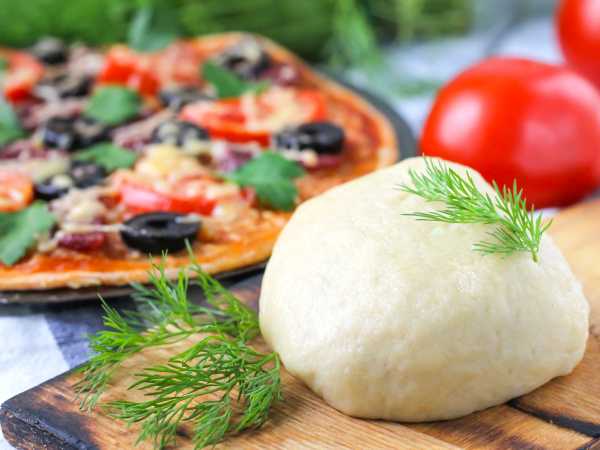 Тесто для пиццы без дрожжей - готовим за 10 минут. ?