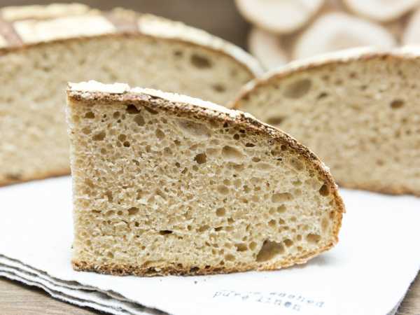 Как приготовить Домашний белый хлеб на закваске в духовке рецепт пошагово