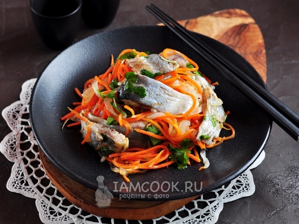 селедка по корейски рецепт с морковью и луком и томатной пастой | Дзен