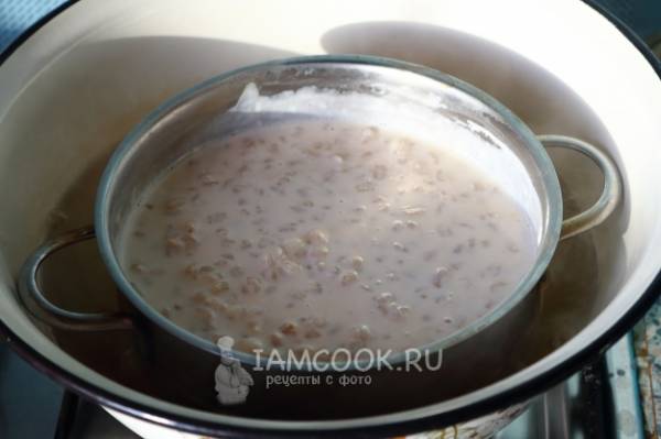 Перловая каша на молоке — рецепт с фото