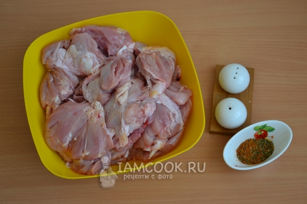 Курица В Ветчиннице Рецепт С Фото