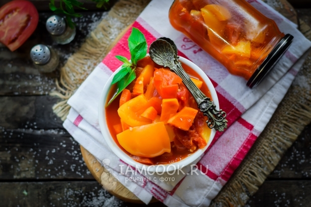 Рецепт лечо из перца и моркови на зиму