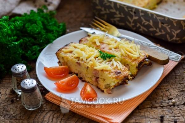 Картофельная запеканка с вешенками – кулинарный рецепт