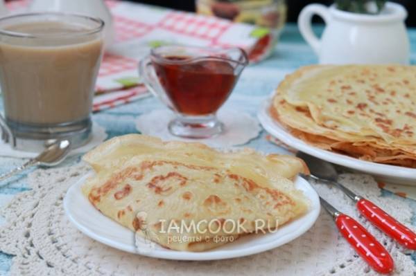 Пышные оладьи на сухом молоке