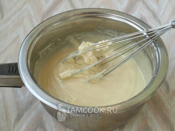 Заварной крем с вареной сгущенкой: рецепт приготовления