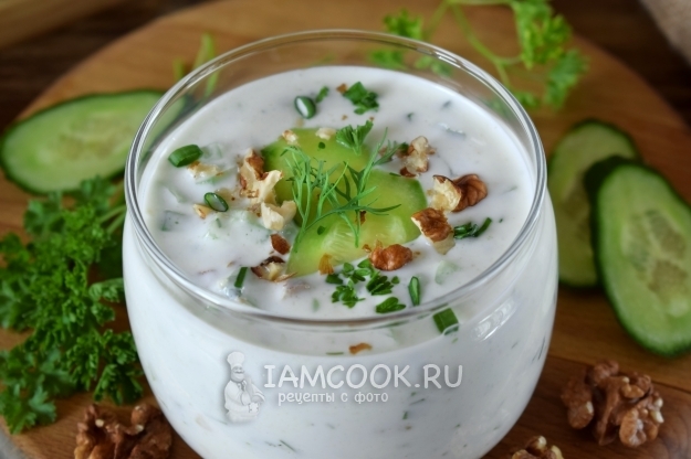 Фото супа Таратор с йогуртом