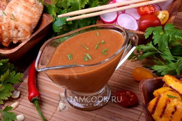 Рецепт тайского соуса из арахисового урбеча