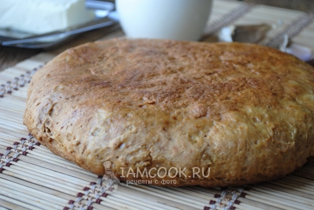 Рецепт хлеба на сковороде без дрожжей