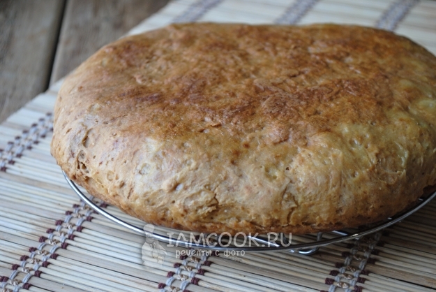 Фото хлеба на сковороде без дрожжей