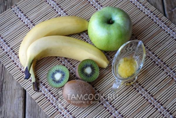 Смузи из киви и банана в блендере (с молоком): рецепт с фото