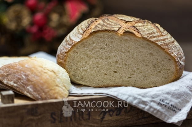 Рецепт круглого хлеба в духовке