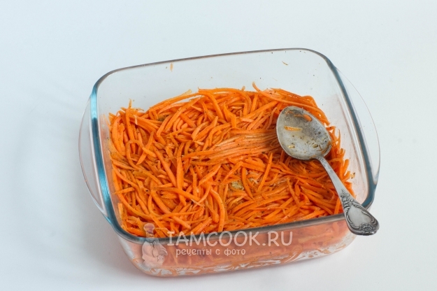 Фото моркови по-корейски без уксуса и лука
