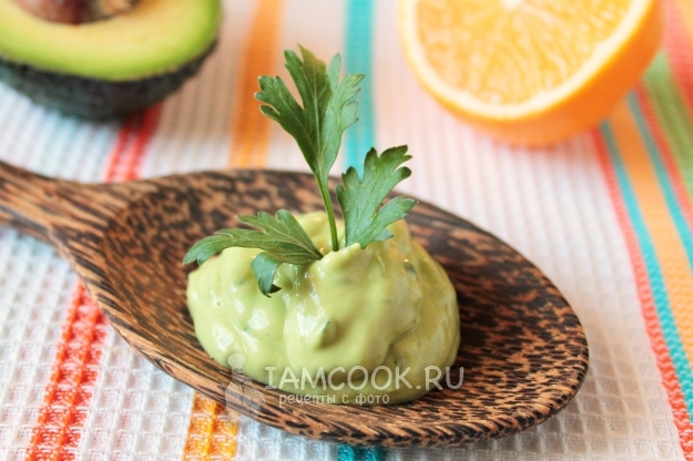 Рецепт соуса из авокадо для «Оливье»