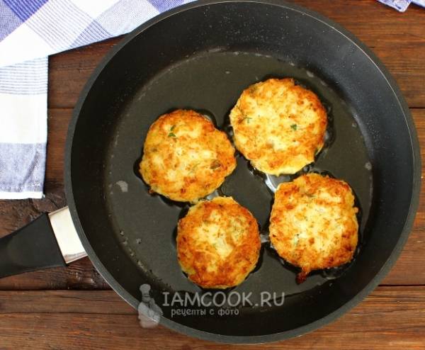 Рецепт Капустные котлеты с манкой (постные). Калорийность, химический состав и пищевая ценность.