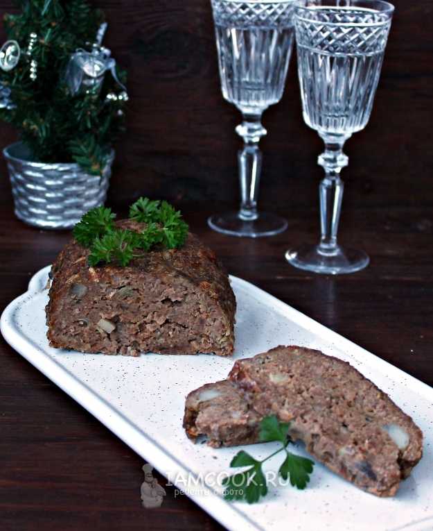 Мясной хлеб с грибами — рецепт с фото | Рецепт | Идеи для блюд, Холодные закуски, Блюда из говядины