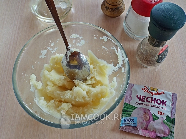 Ингредиенты для картофельного печенья (из картофельного пюре)