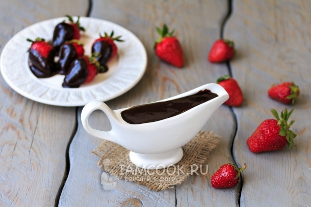 Рецепт шоколадного соуса из какао