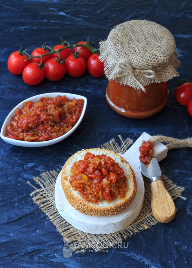 Рецепт релиша из помидоров на зиму